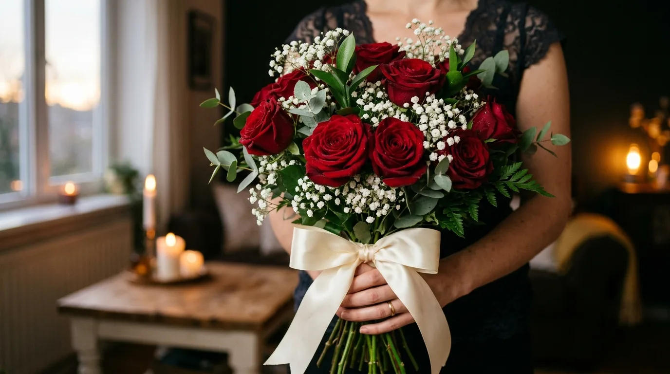 Romantic Red Rose Bouquet
